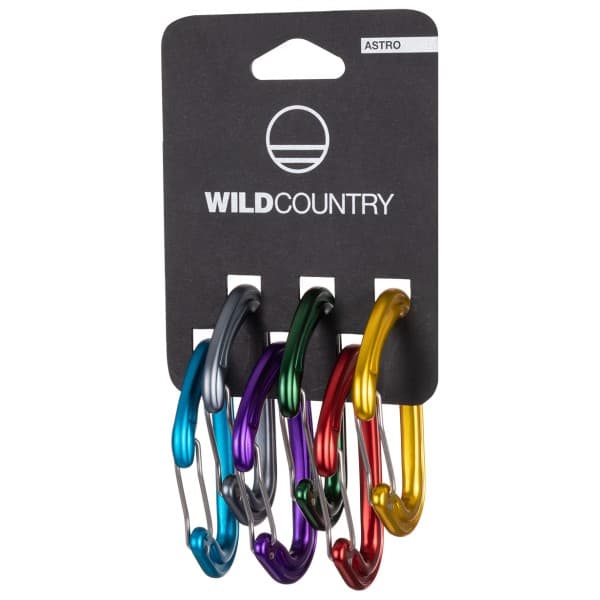 Wild Country - Astro Rack 6-Pack - Schnappkarabiner