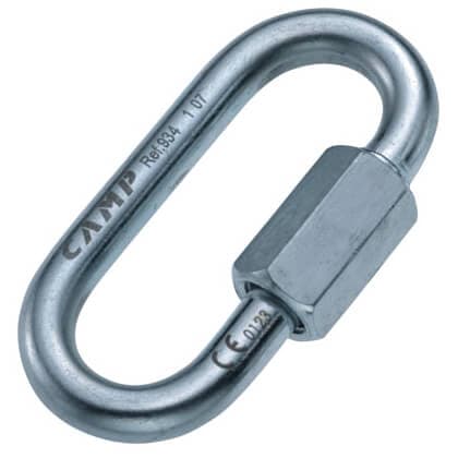 C.A.M.P. - Oval Quick Link - Schraubglied (verzinkt)