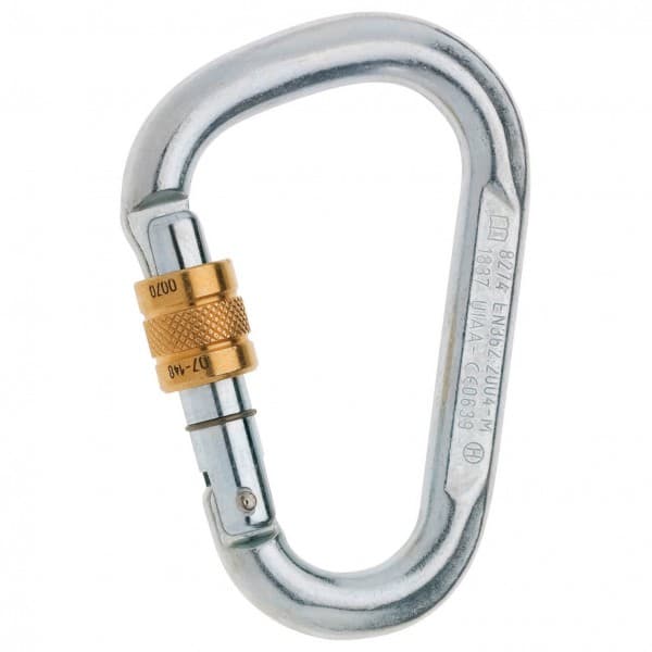 Edelrid - Steel HMS Screw - Stahlkarabiner