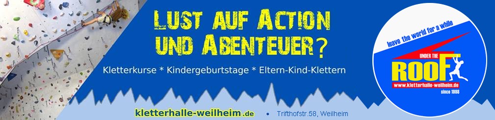Under the roof Kletterhalle Weilheim – Foto 2